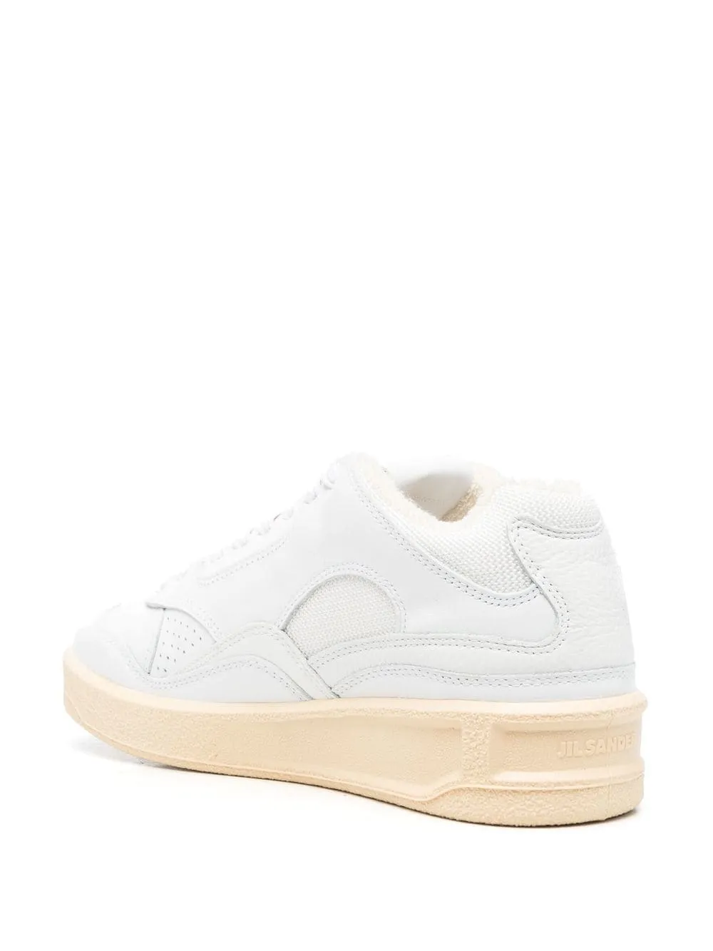 Jil Sander    Jil Sander Basket Leather Sneakers