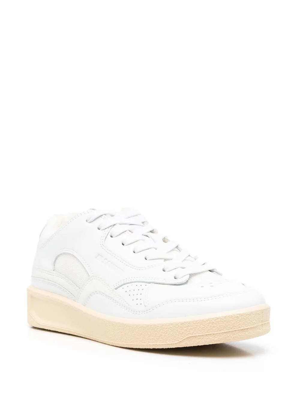 Jil Sander    Jil Sander Basket Leather Sneakers