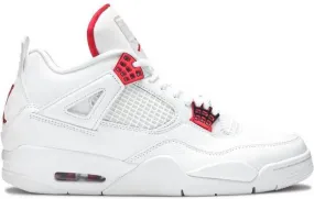 Jordan Air 4 Retro Metallic Pack University Red sneakers White