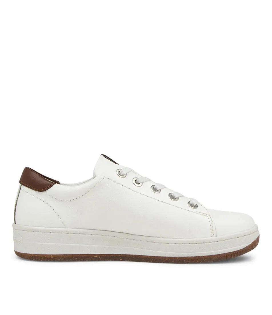 JOSEF SEIBEL Kim 02 Weiss Kombi Leather Sneakers