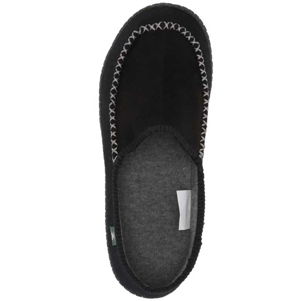 Kamik Leanback Slipper Black (Men's)