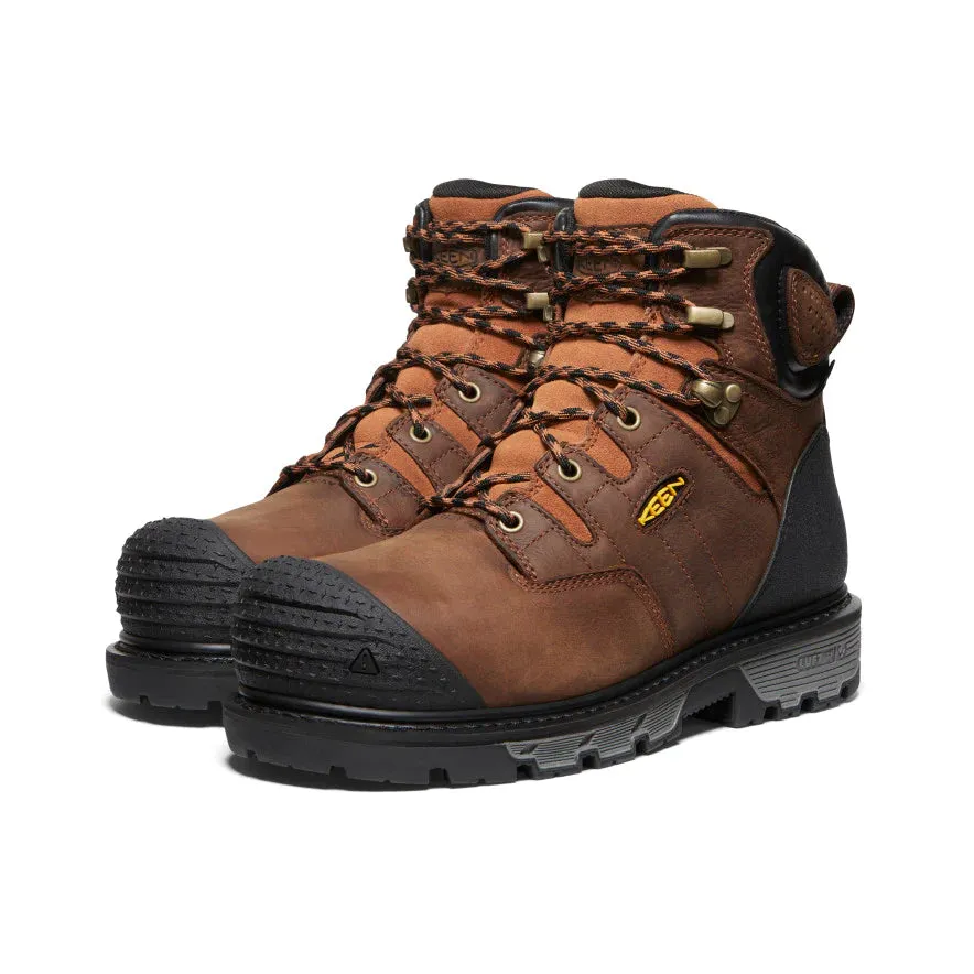 Keen Camden 6 Brown/Black Safety Boot