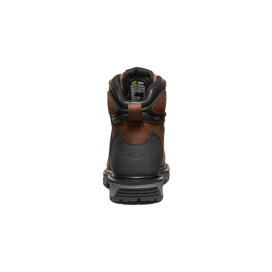 Keen Camden 6 Brown/Black Safety Boot