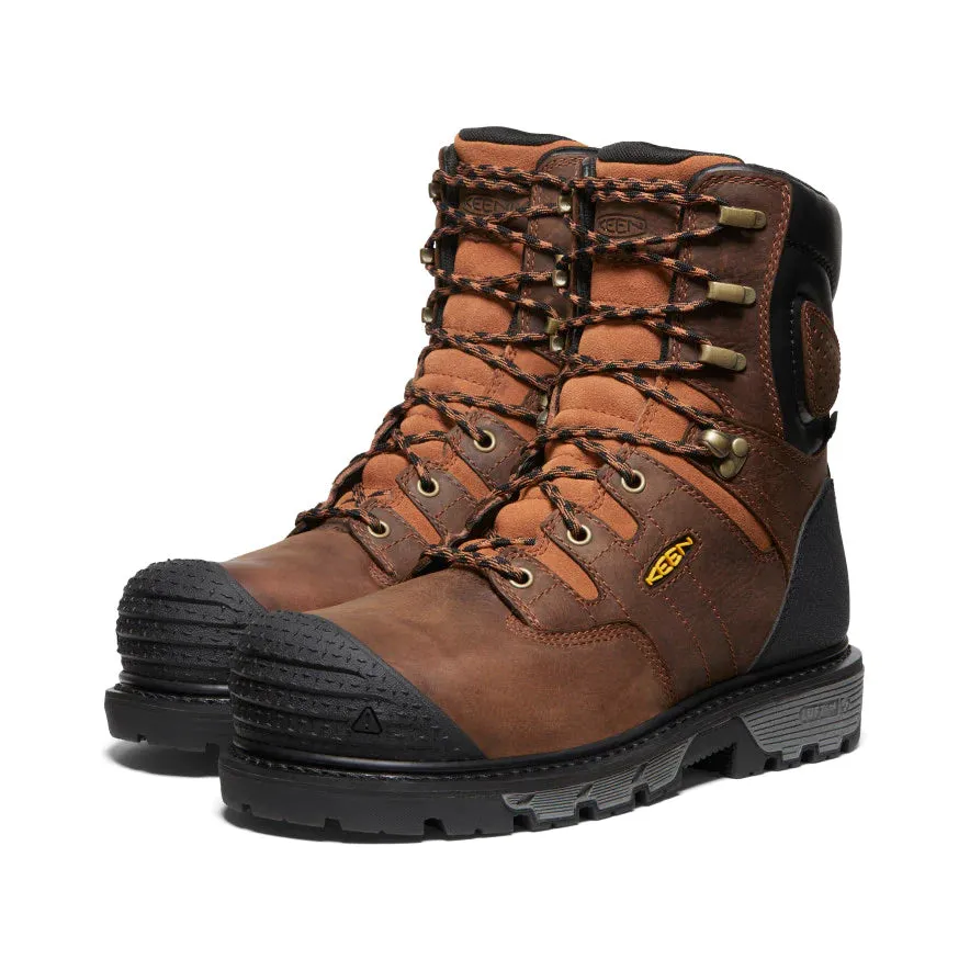 Keen Camden 8 Brown/Black Safety Boot