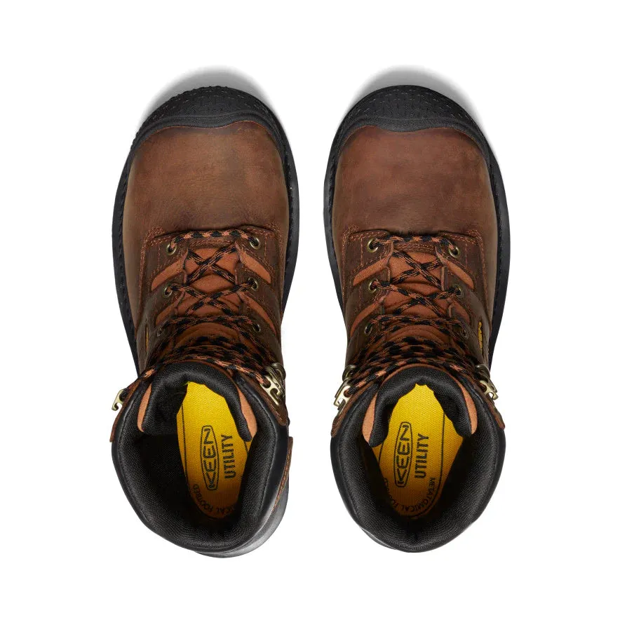 Keen Camden 8 Brown/Black Safety Boot