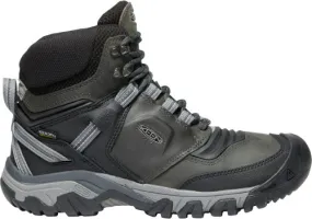 KEEN Men's Ridge Flex Waterproof Boot - Magnet / Black