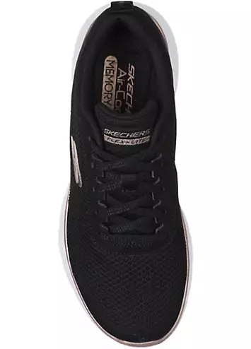 Ladies Black Flex Appeal 5.0 Trainers by Skechers | Look Again