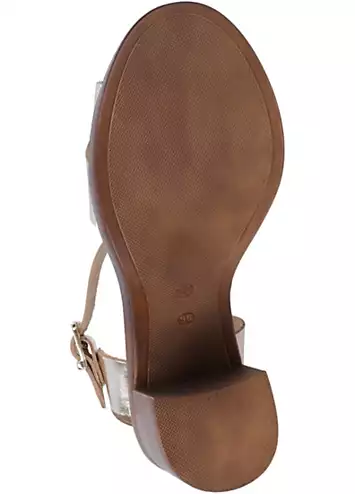 Ladies Gold Georgia Sandals by Hush Puppies | Look Again