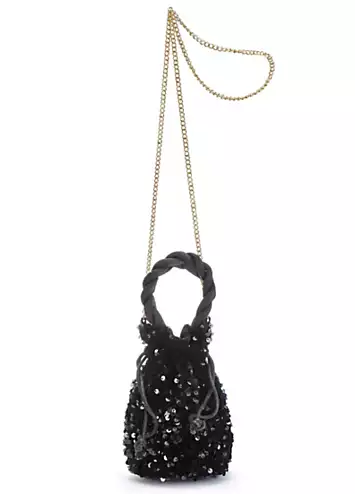 LASCANA Sequinned Shoulder Bag | Kaleidoscope