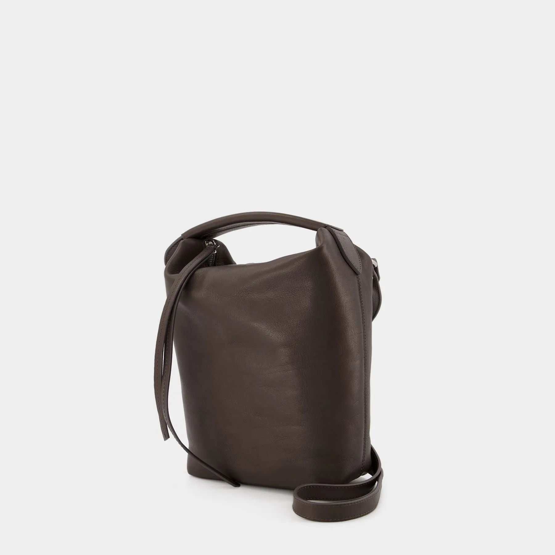 Lemaire  Box Hobo Bag - Lemaire - Ash - Leather