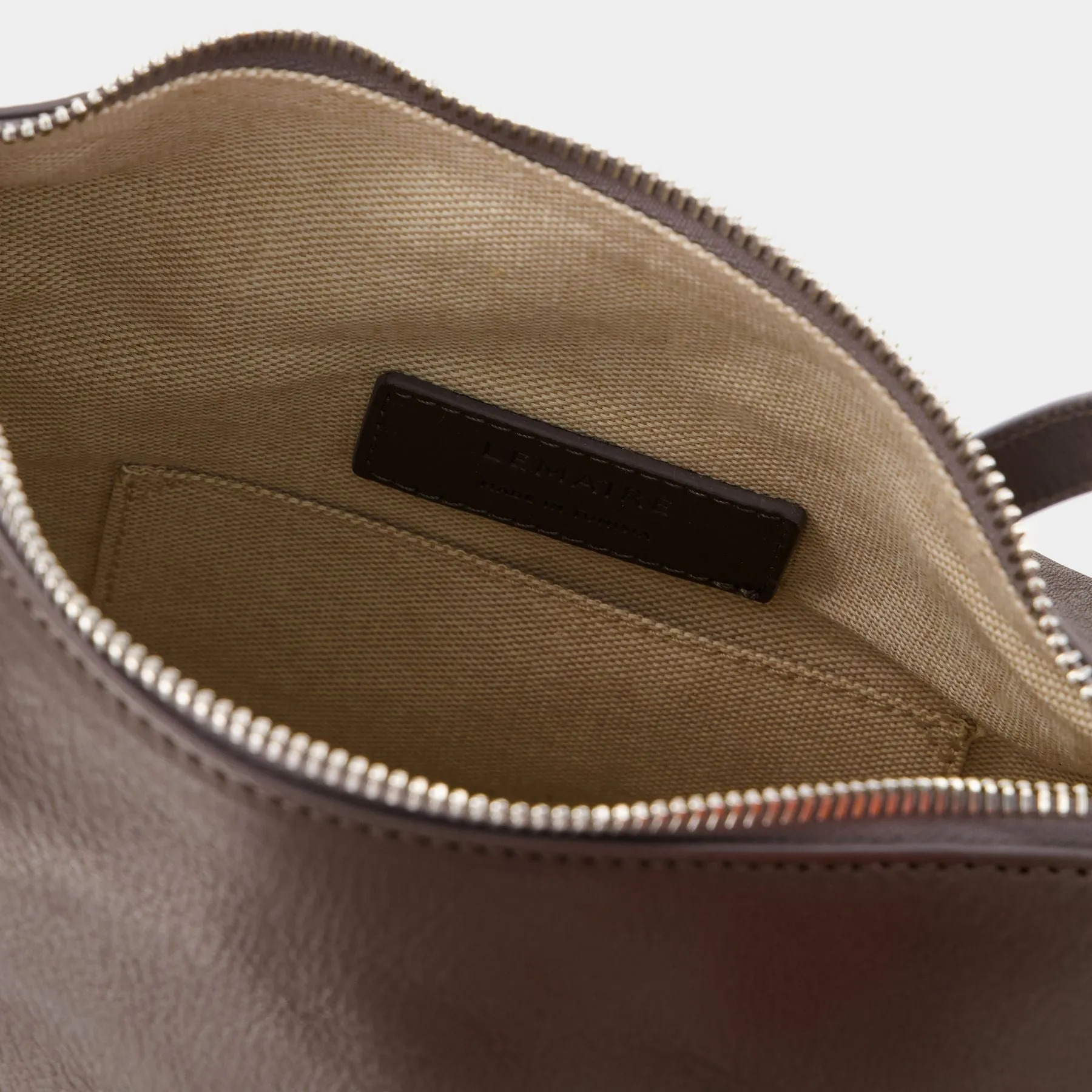 Lemaire  Box Hobo Bag - Lemaire - Ash - Leather