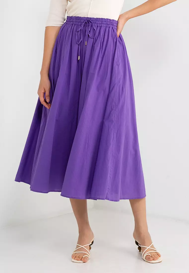 LEPSIM WOMENS WOVEN SKIRT