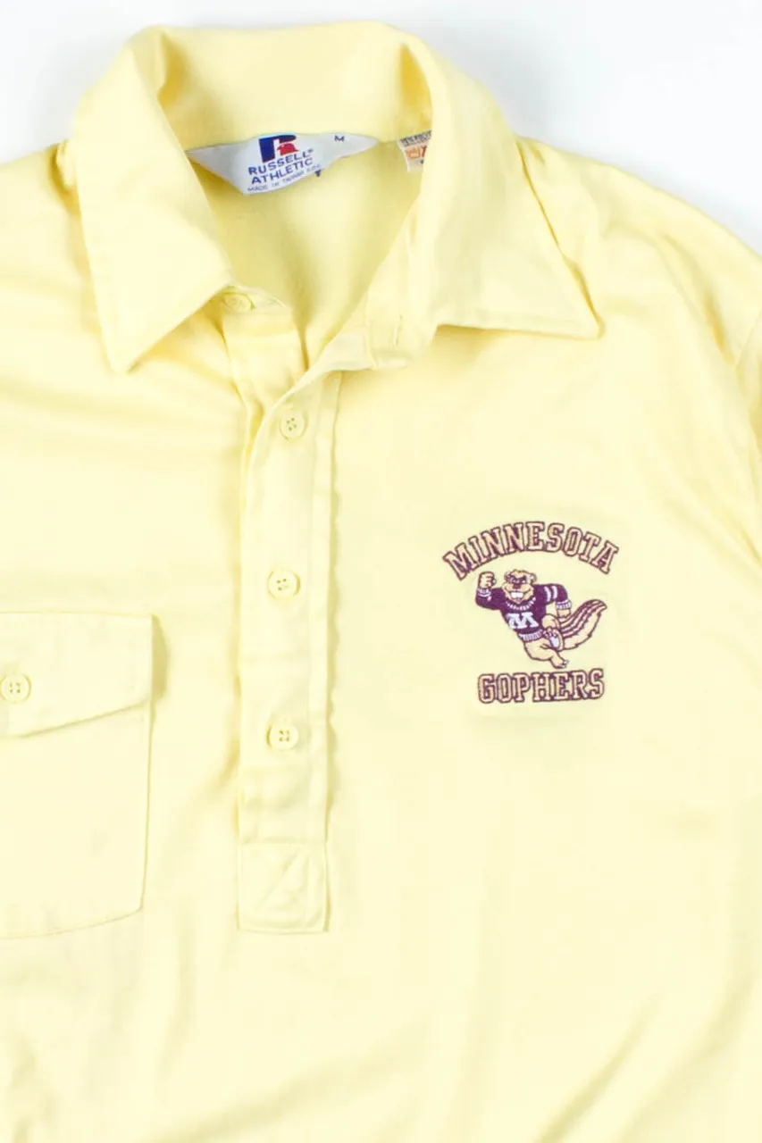 Light Yellow Gophers Polo Shirt