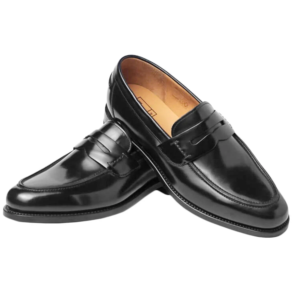 Loake 256B-BLK Black Mens Shoes  - UK 7.5