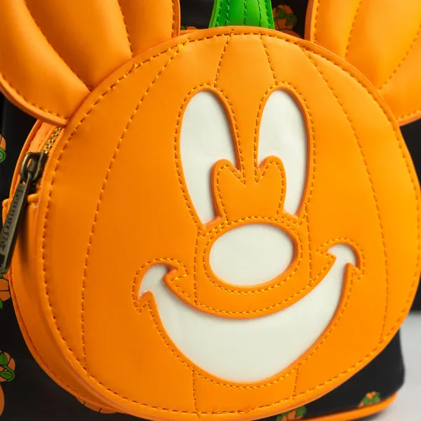 Loungefly x Disney Mick-O-Lantern Pumpkin Mini Backpack