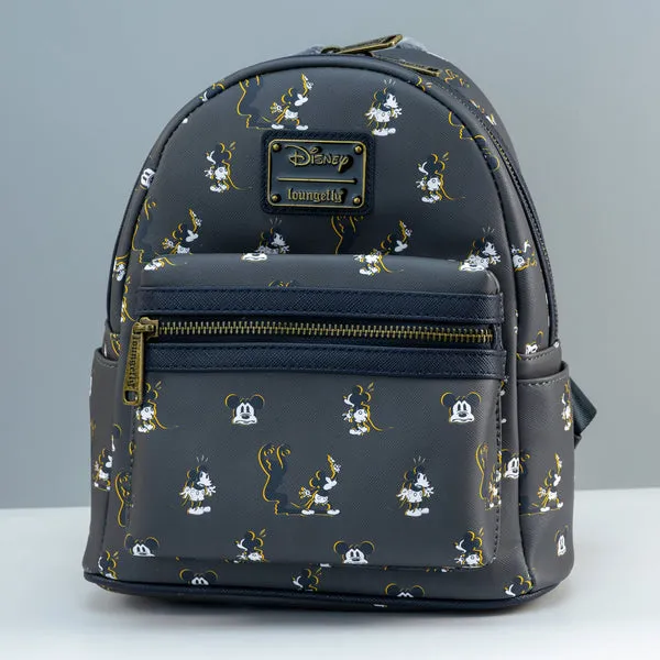 Loungefly x Disney Spooked Mickey All Over Print Mini Backpack