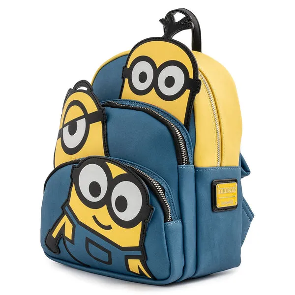 Loungefly x Universal Minions Triple Pocket Mini Backpack