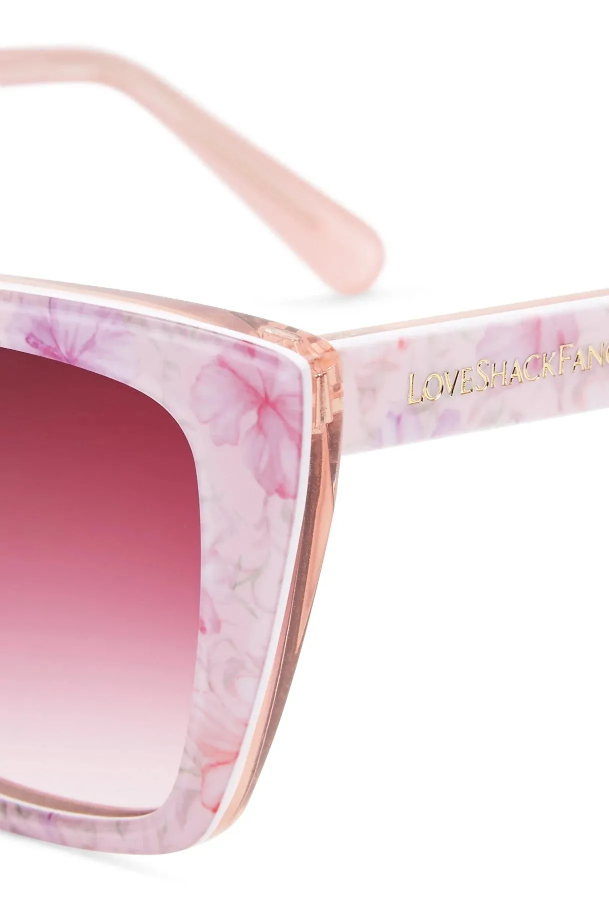 Loveshackfancy Newsom Floral Sunglasses