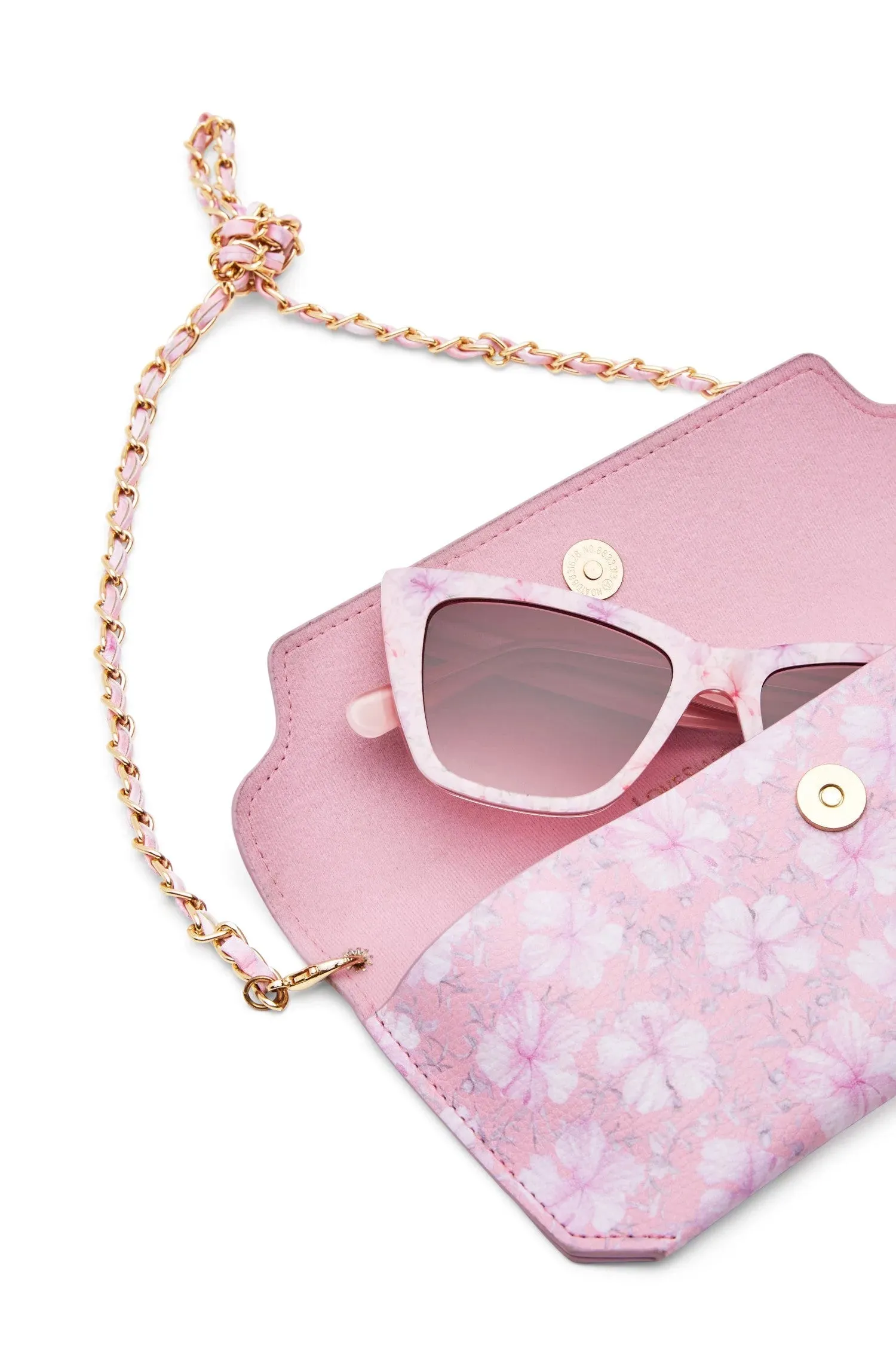 Loveshackfancy Newsom Floral Sunglasses