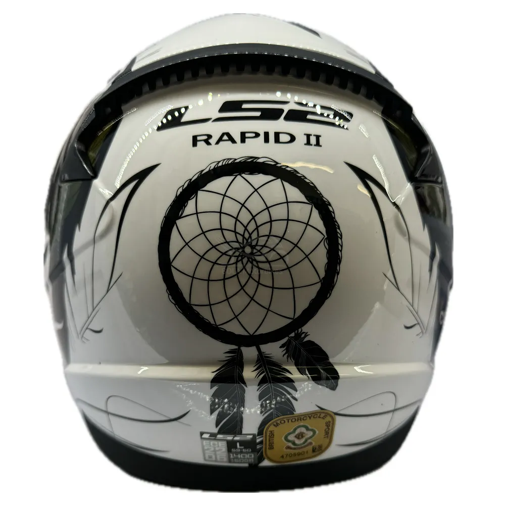 LS2 FF353 Rapid II Boho Helmet - White/Black/Pink