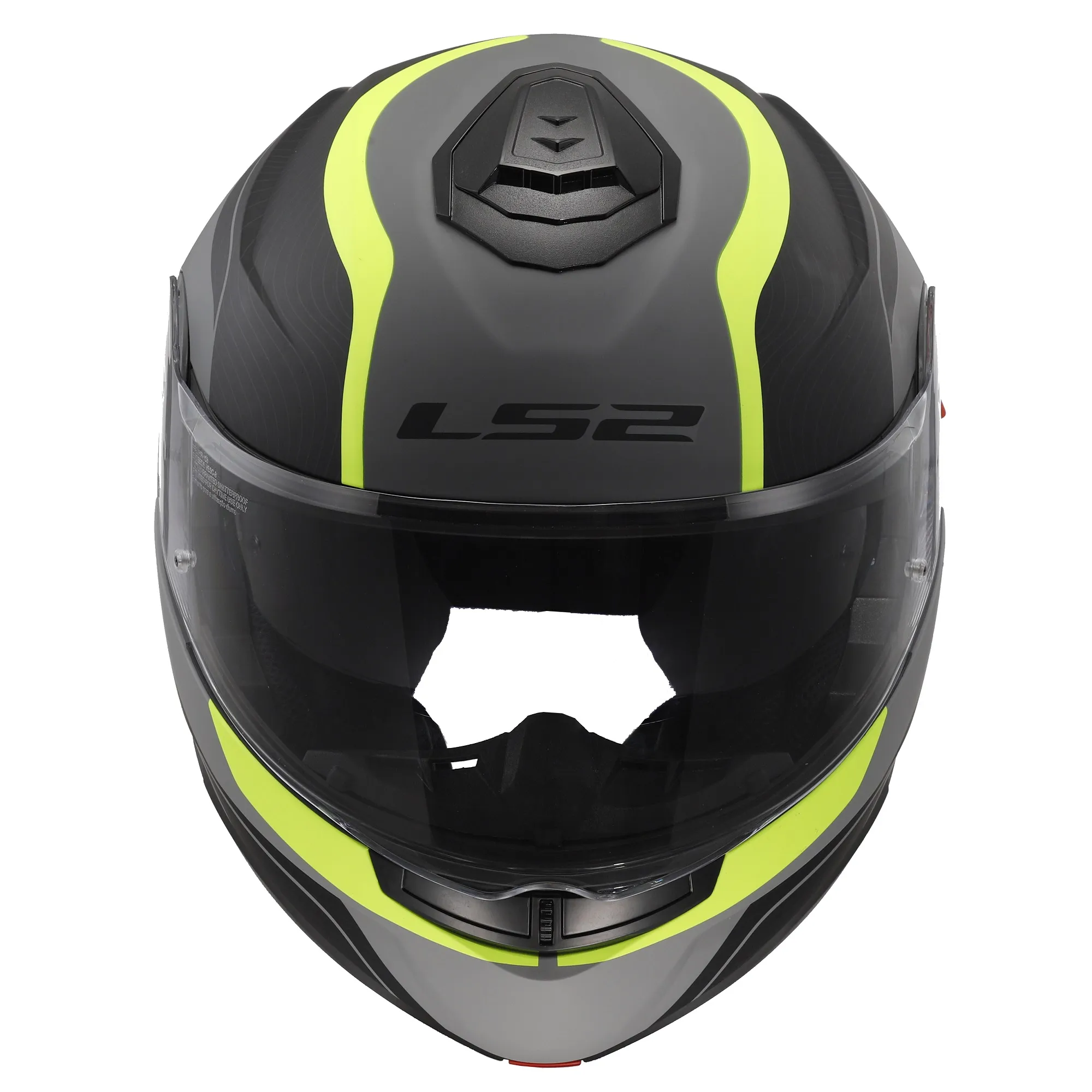 LS2 FF908 Strobe II Monza Helmet - Black/Yellow