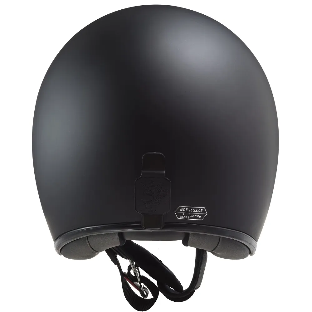 LS2 OF601 Bob II Plain Helmet - Matt Black