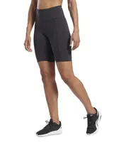 Macy's Reebok Women's Lux High-Rise Pull-On Bike Shorts, A Macy's Exclusive