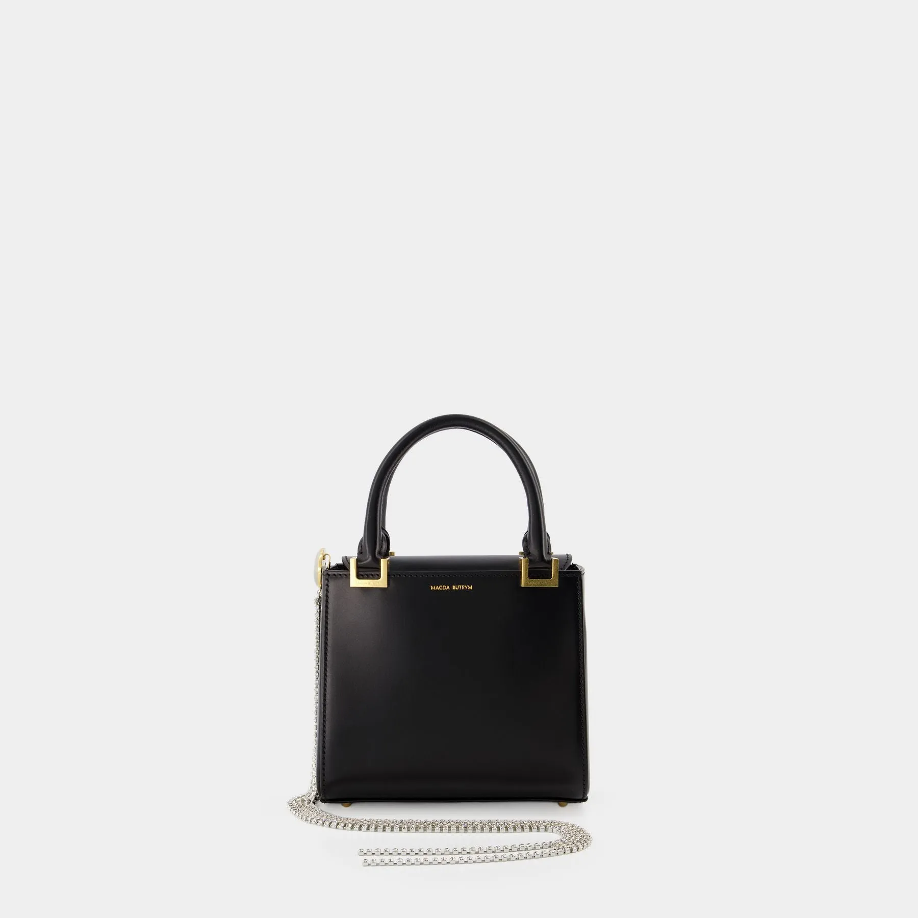 Magda Butrym  Small Zorya  Hobo Bag - Magda Butrym - Black - Leather