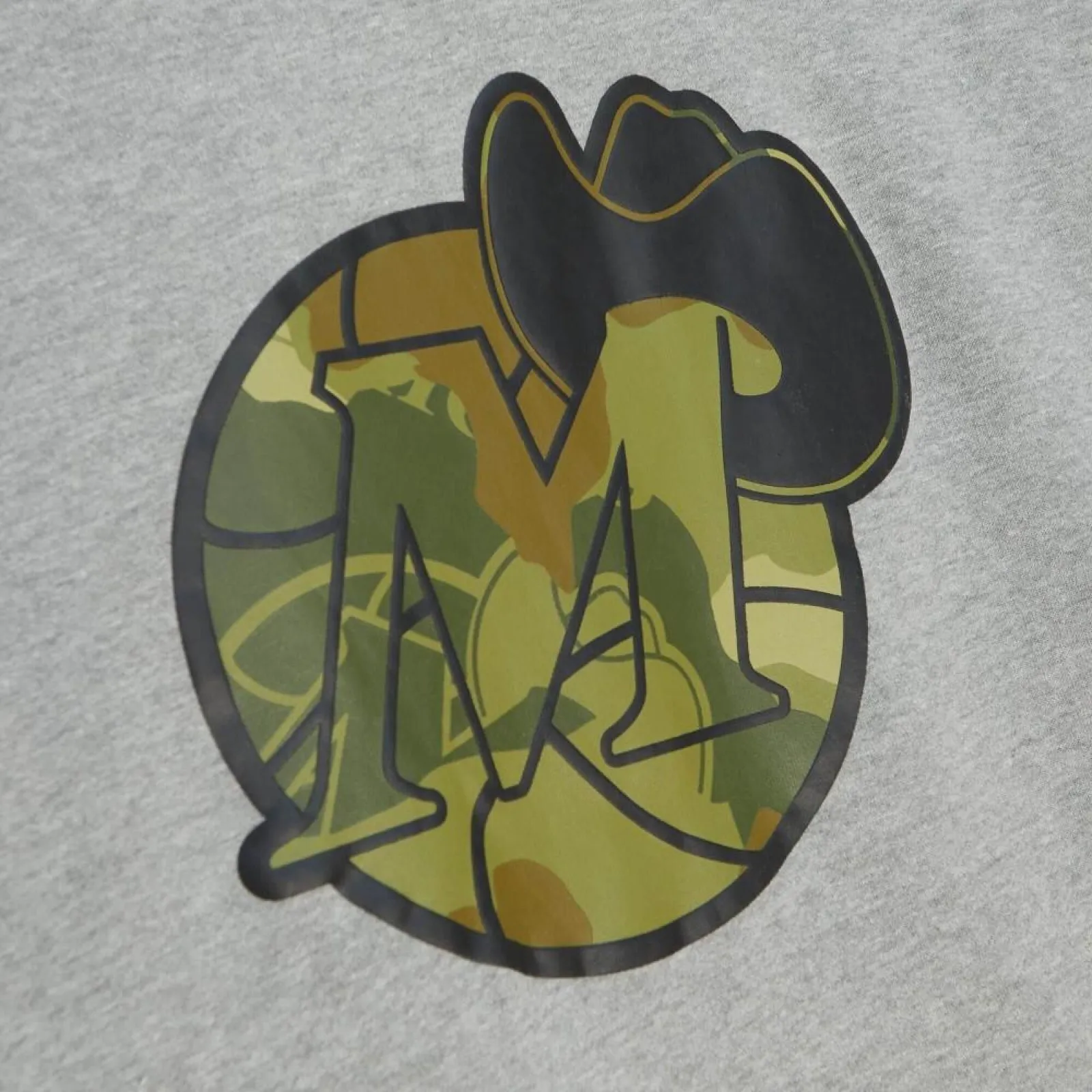 M&N NBA Dallas Mavericks Green Camo Hoodie ''Grey''