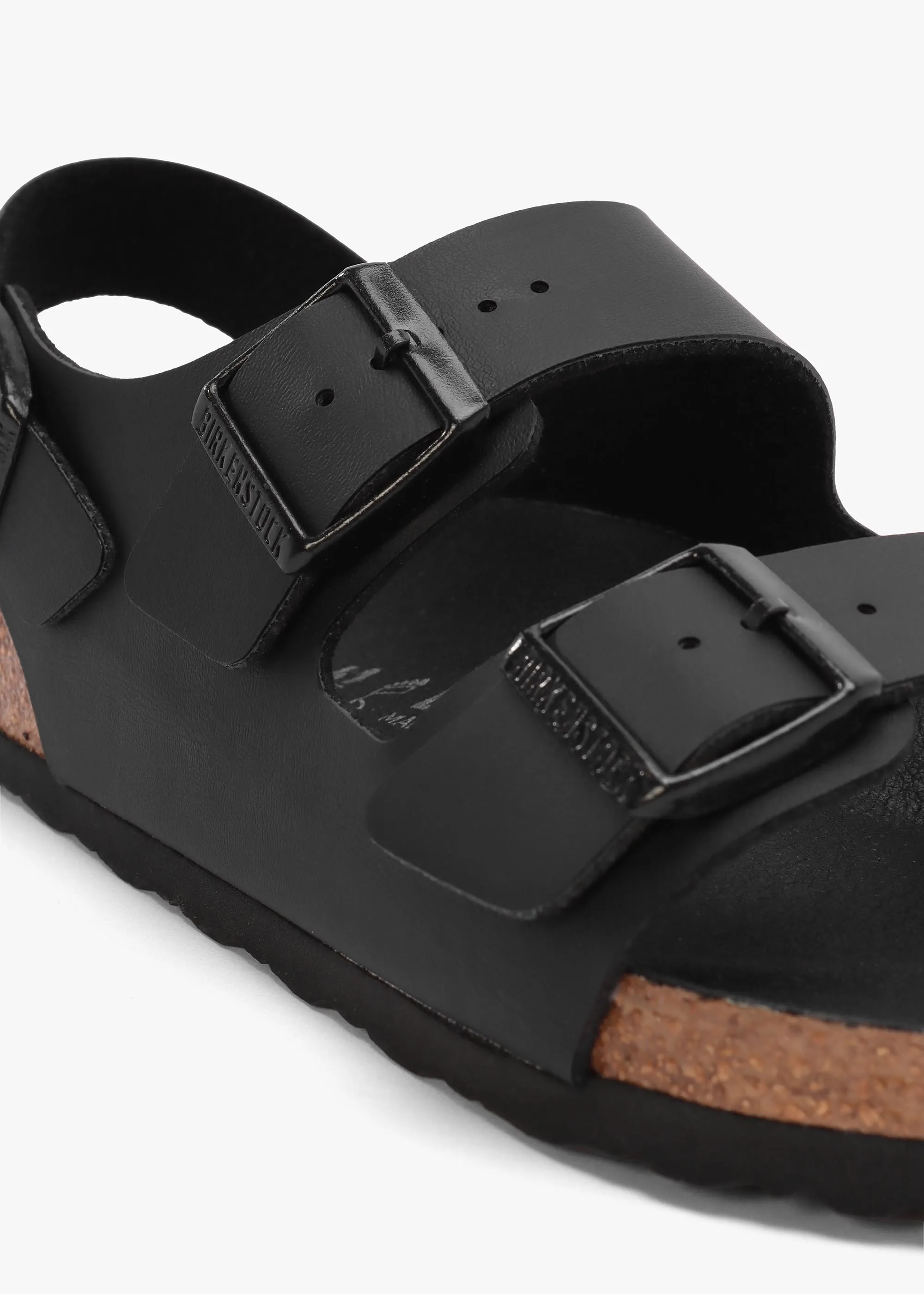 Men's Milano Triples Black Berko-Flor Sandals