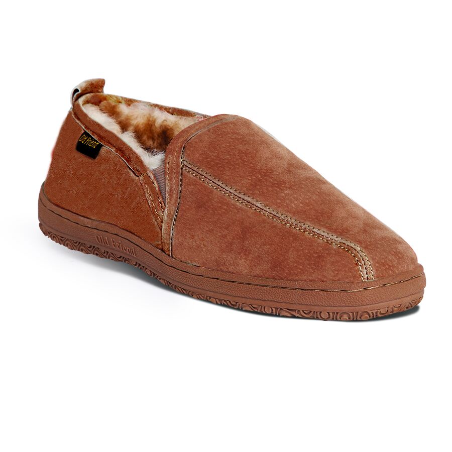 Men's Romeo Slipper in Brown