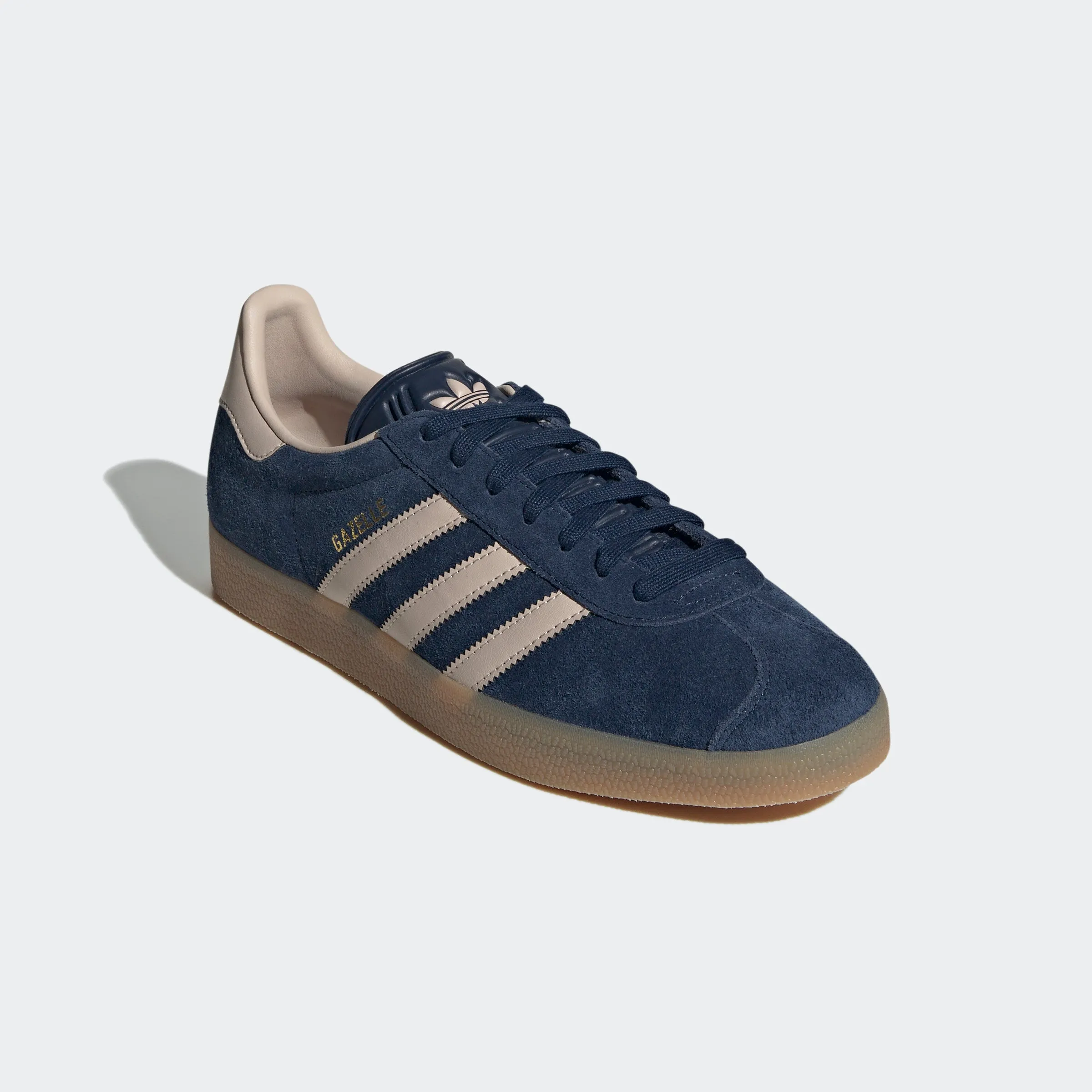 Men's adidas Originals Gazelle Shoes Night Indigo Taupe