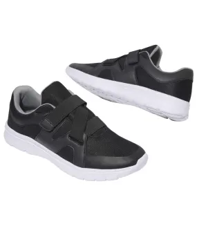 Men's Black Hook-and-Loop Trainers 