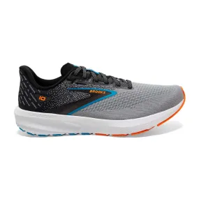 Men's Launch 10 Running Shoe - Black/Grey/Orange Clown Fish - Regular (D)