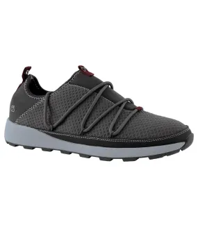 Mens locke trainers black pepper Craghoppers