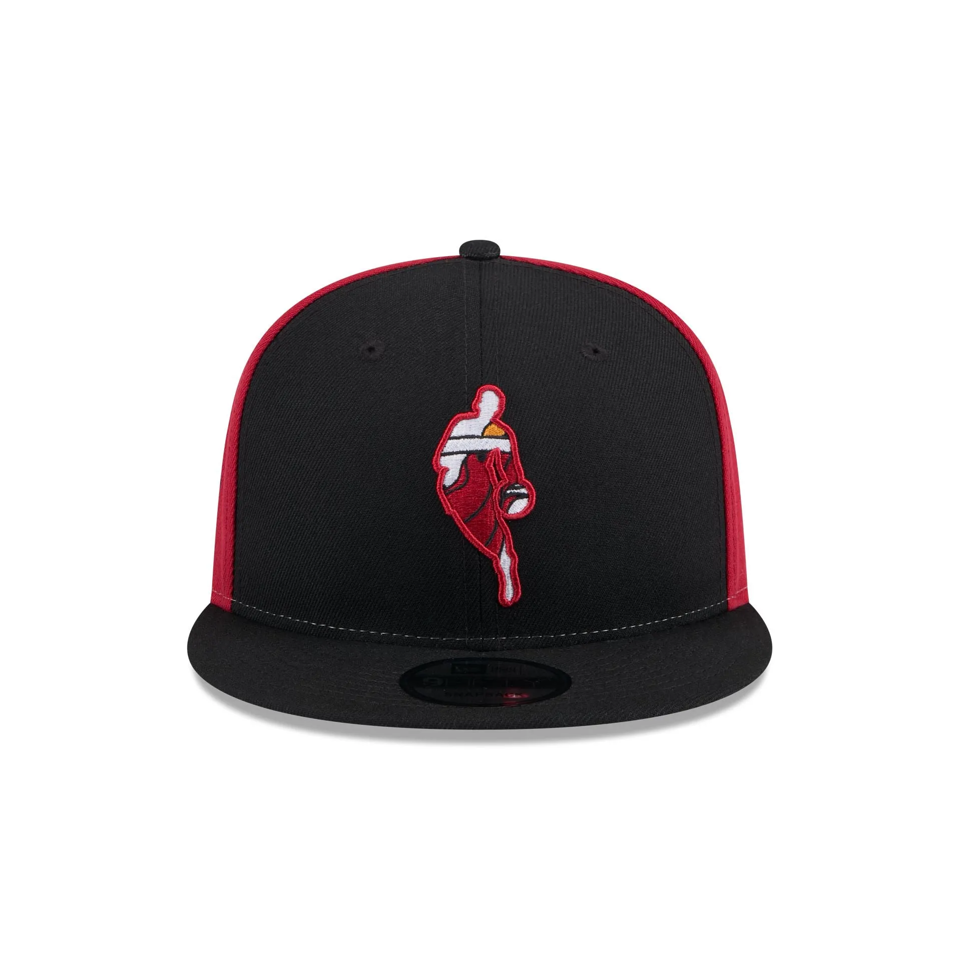 Miami Heat Front Logoman 9FIFTY Snapback Hat