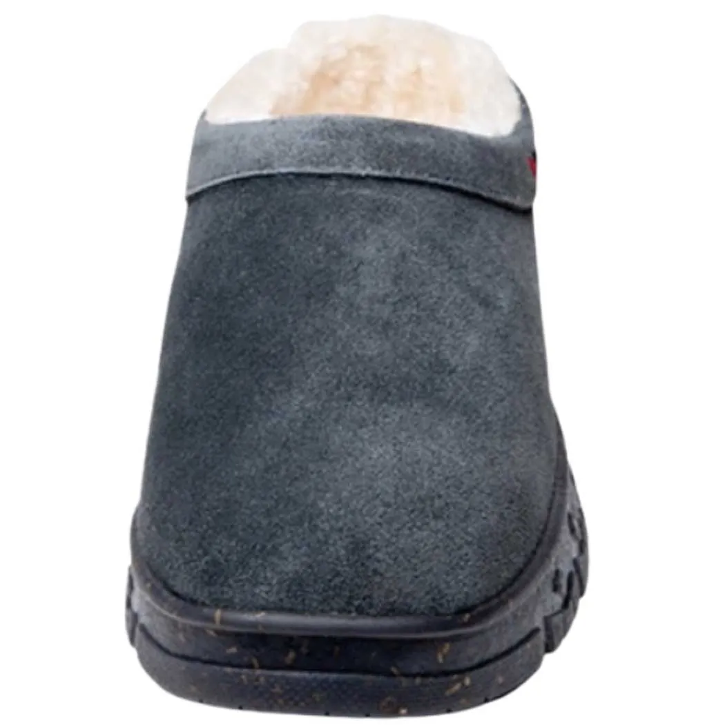 Minnetonka Neva Slipper Charcoal (Women's)