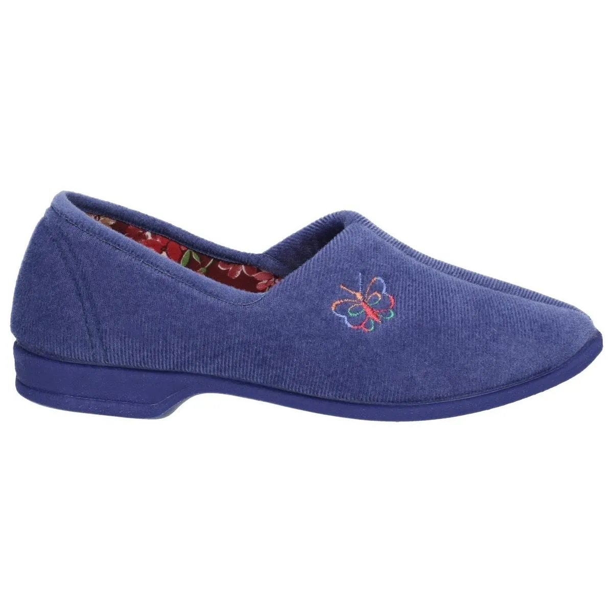 Mirak Bouquet Slipper Blueberry