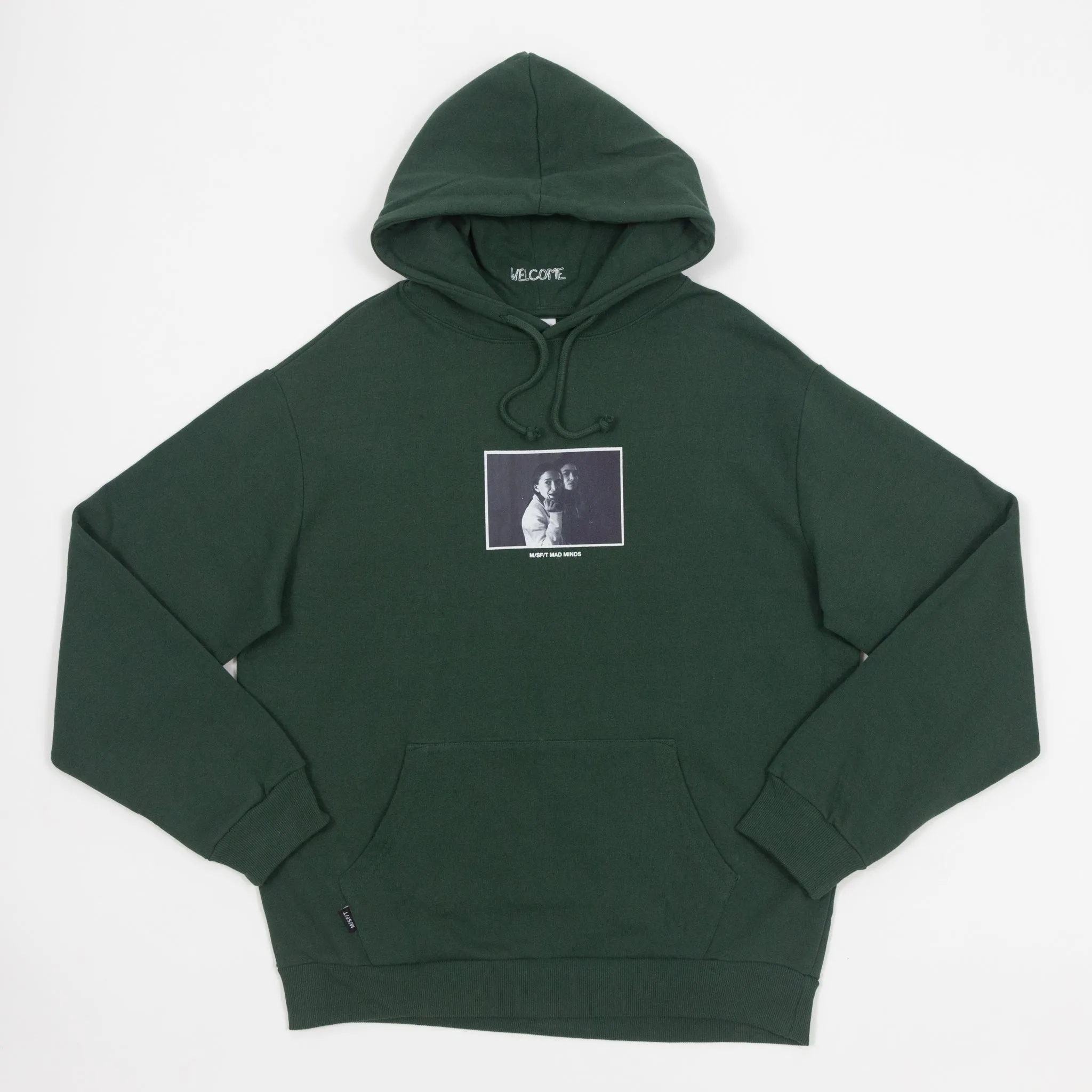 MISFIT SHAPES MISFIT SHAPES Brats Hoodie in DARK GREEN