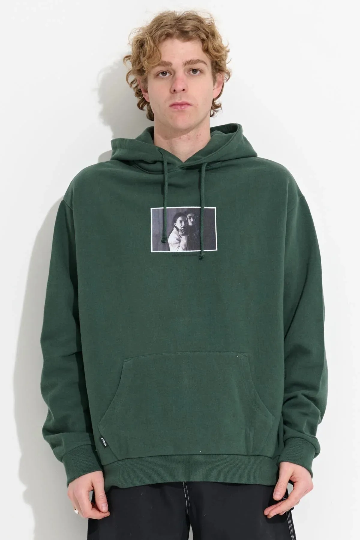 MISFIT SHAPES MISFIT SHAPES Brats Hoodie in DARK GREEN