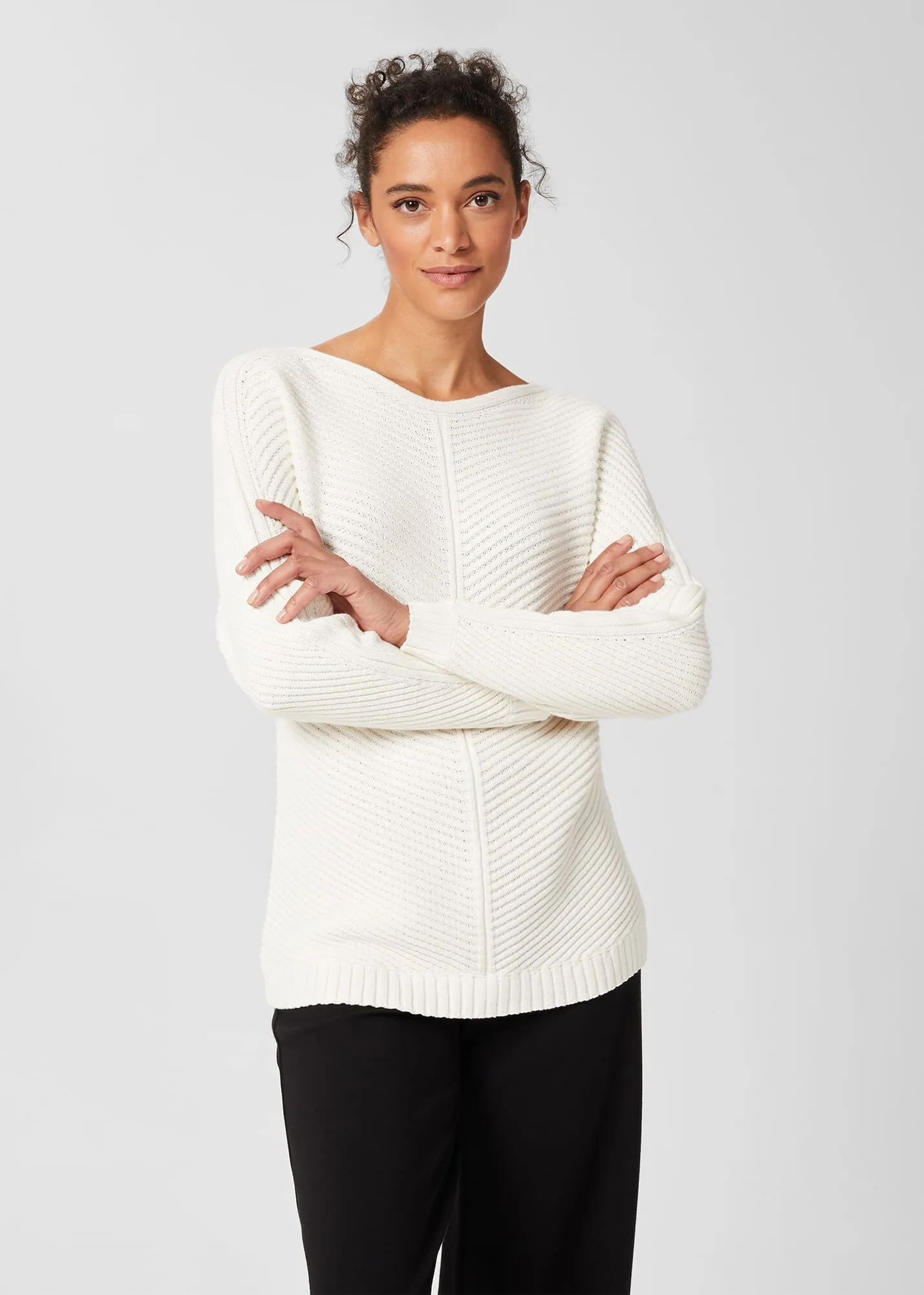 Mona Cotton Batwing Jumper 