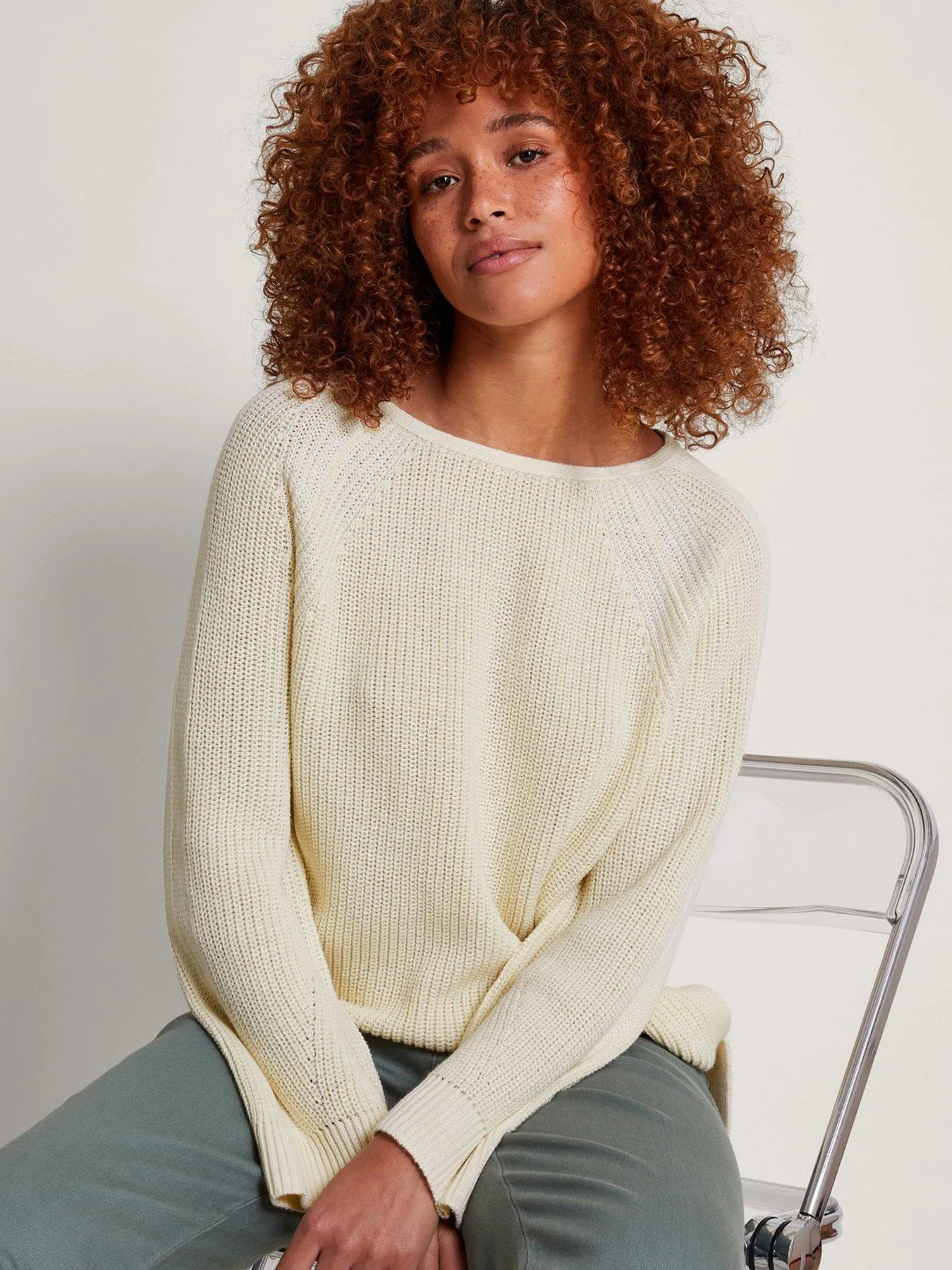 Monsoon Rae Rib Jumper