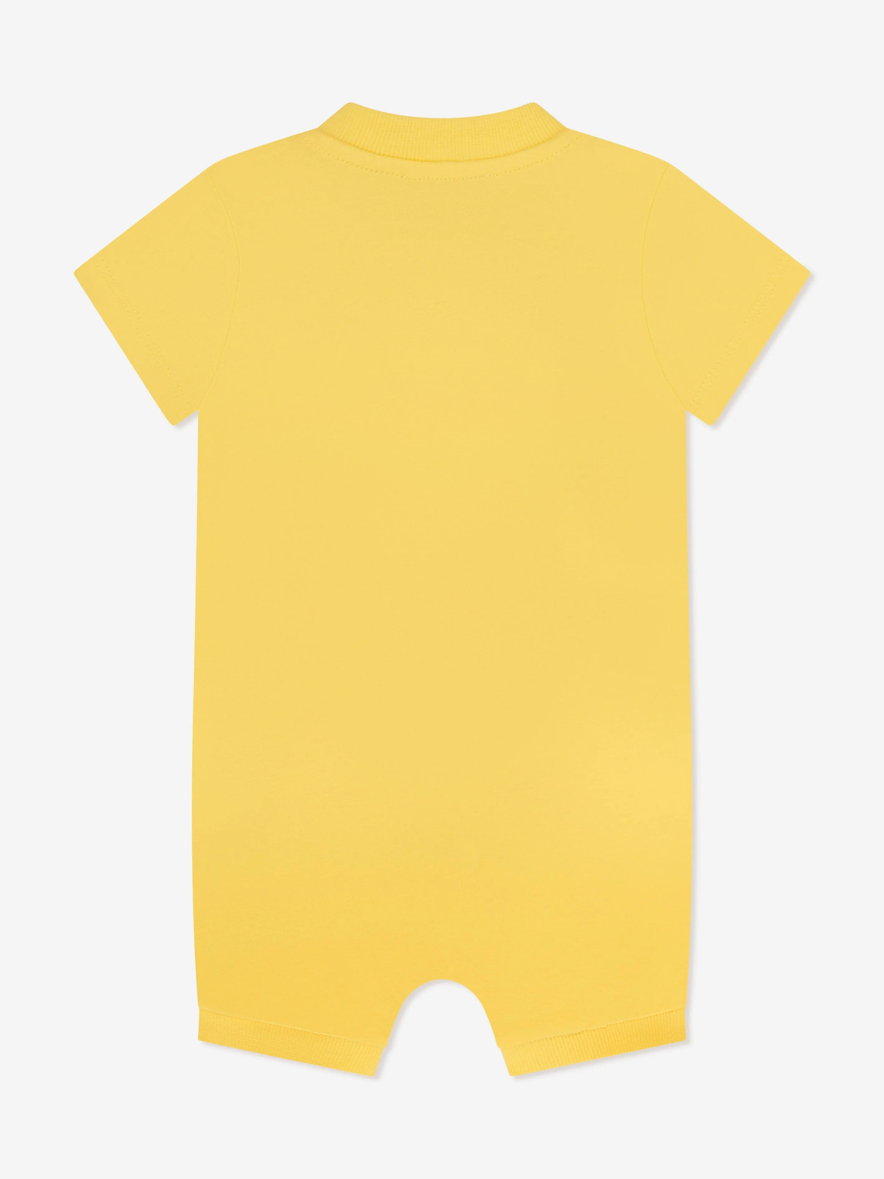 Moschino Baby Teddy Toy Romper in Yellow