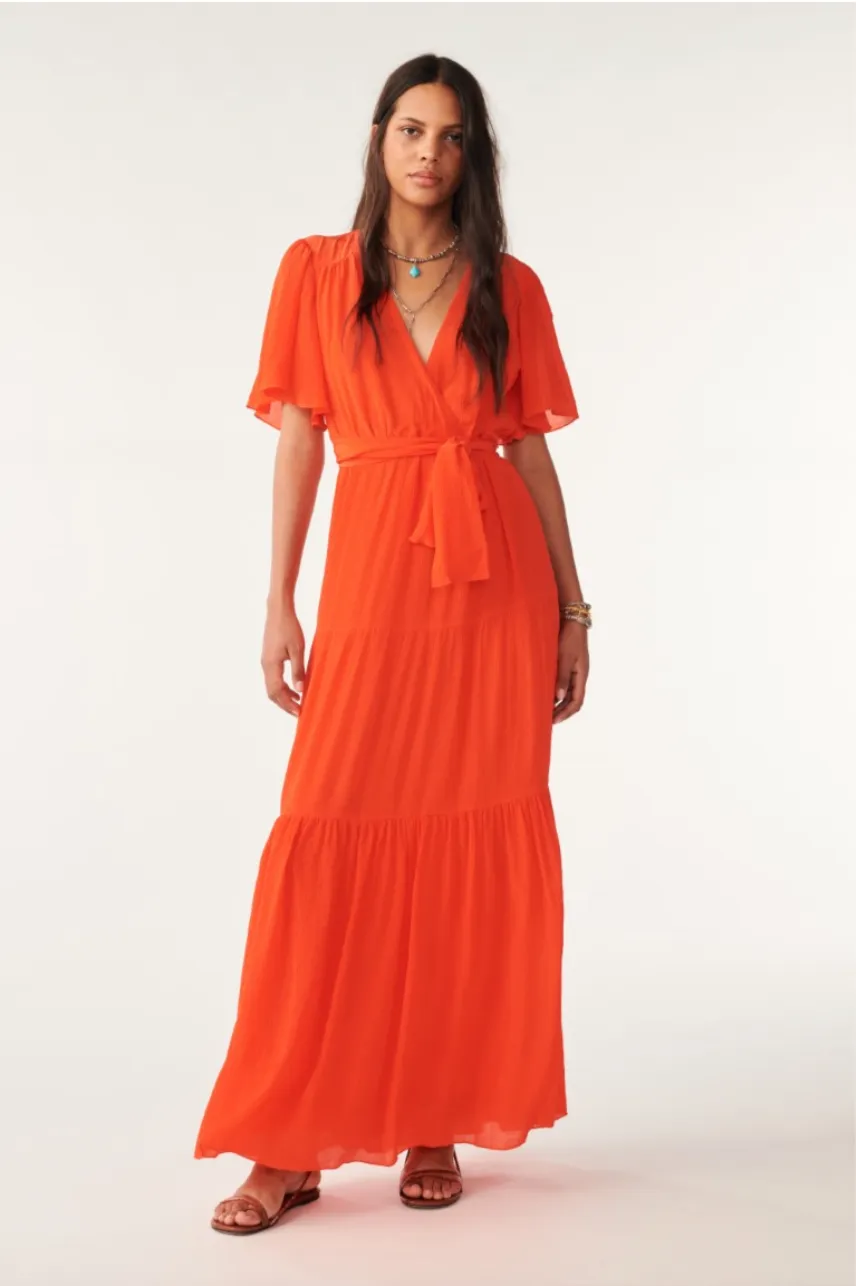 Natalia Dress Orange