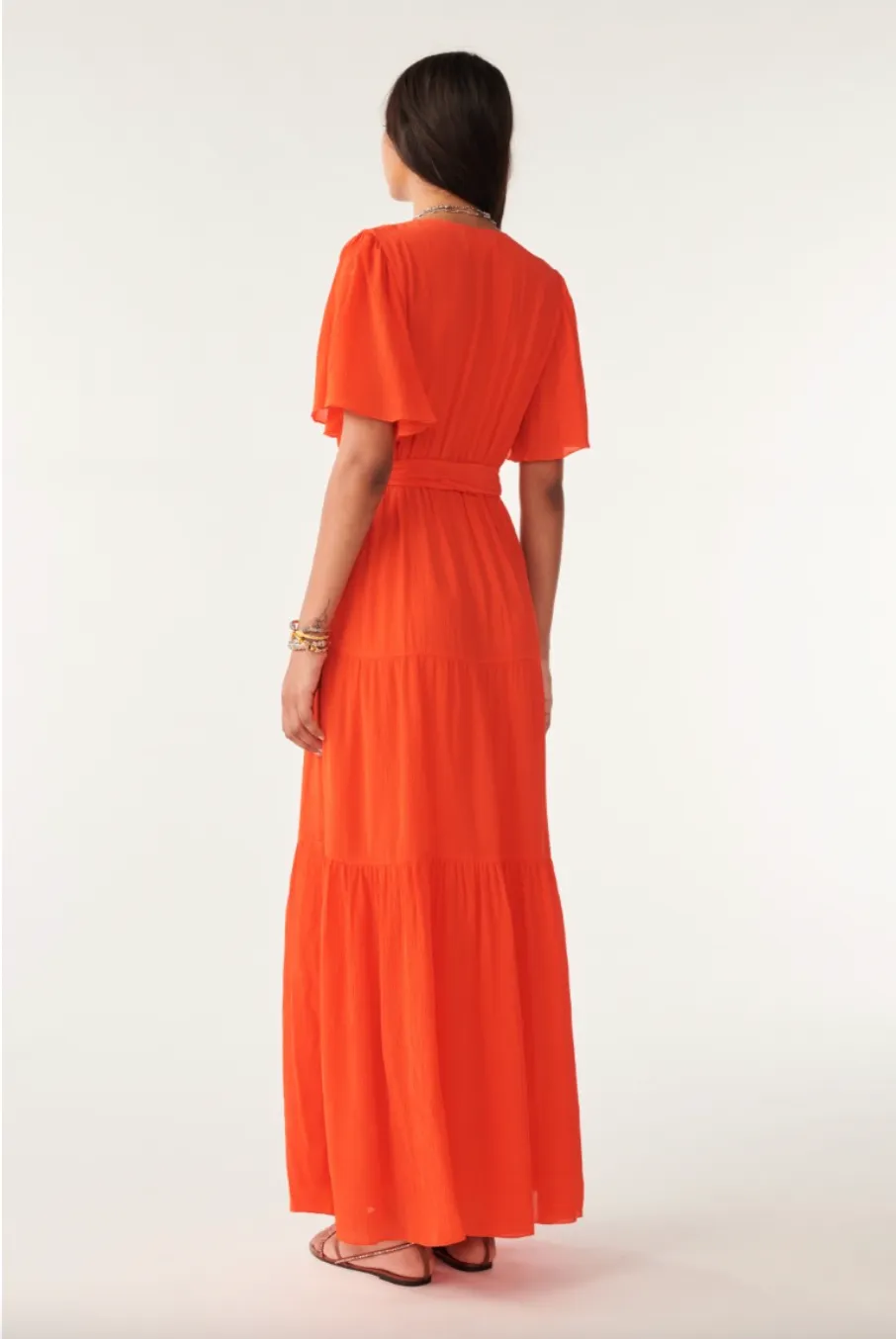 Natalia Dress Orange