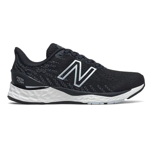 New Balance Big Kid's Fresh Foam X 880v11 - Black / White