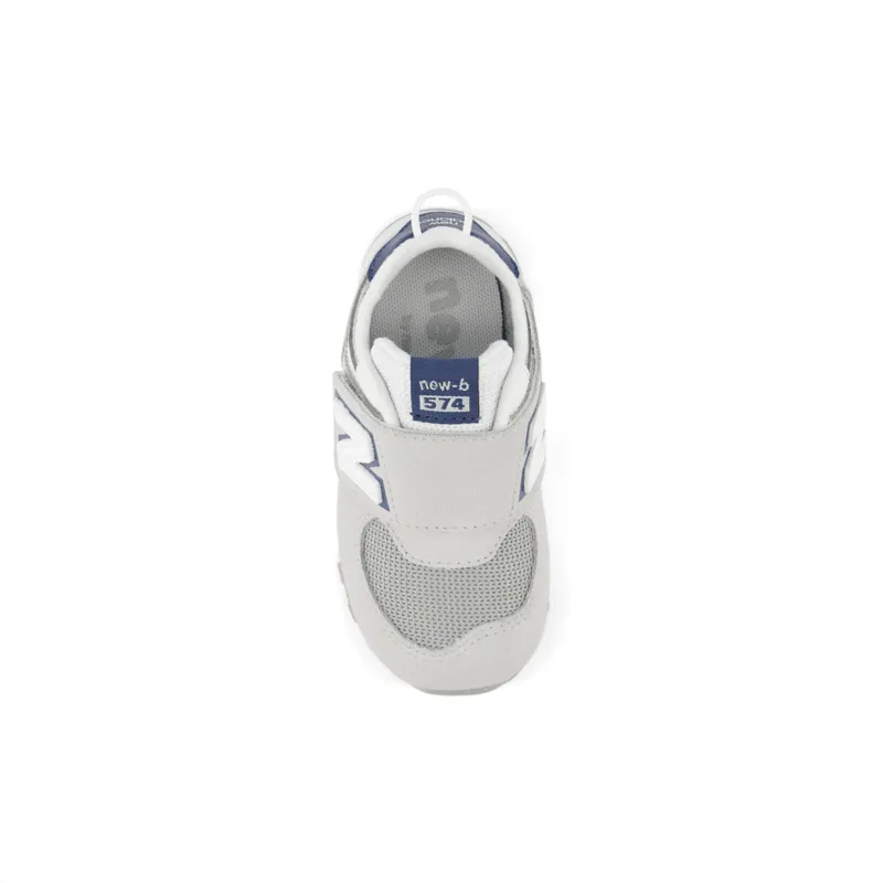 New Balance Infant & Toddler Boys 574 NEW-B Hook & Loop Shoe - NW574ESB (Wide) (X-Wide)