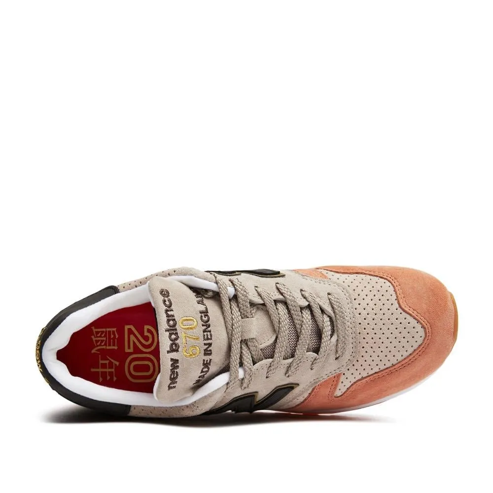 New Balance M670 YOR 'Made in England' (Nude / Peach / Grey)