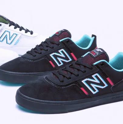 NEW BALANCE NUMERIC 306 JAMIE FOY BLACK RED BLUE