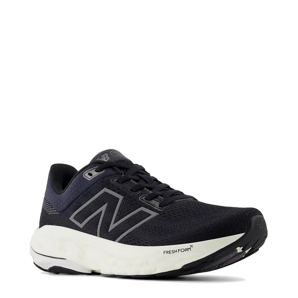 New Balance Women's Fresh Foam X 860v14 in Black with Phantom and Angora